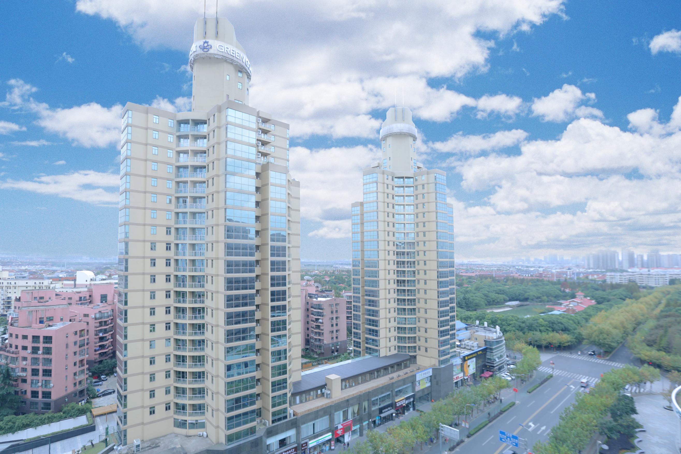 Green Court Residence Jinqiao Diamond Shanghai Exterior photo