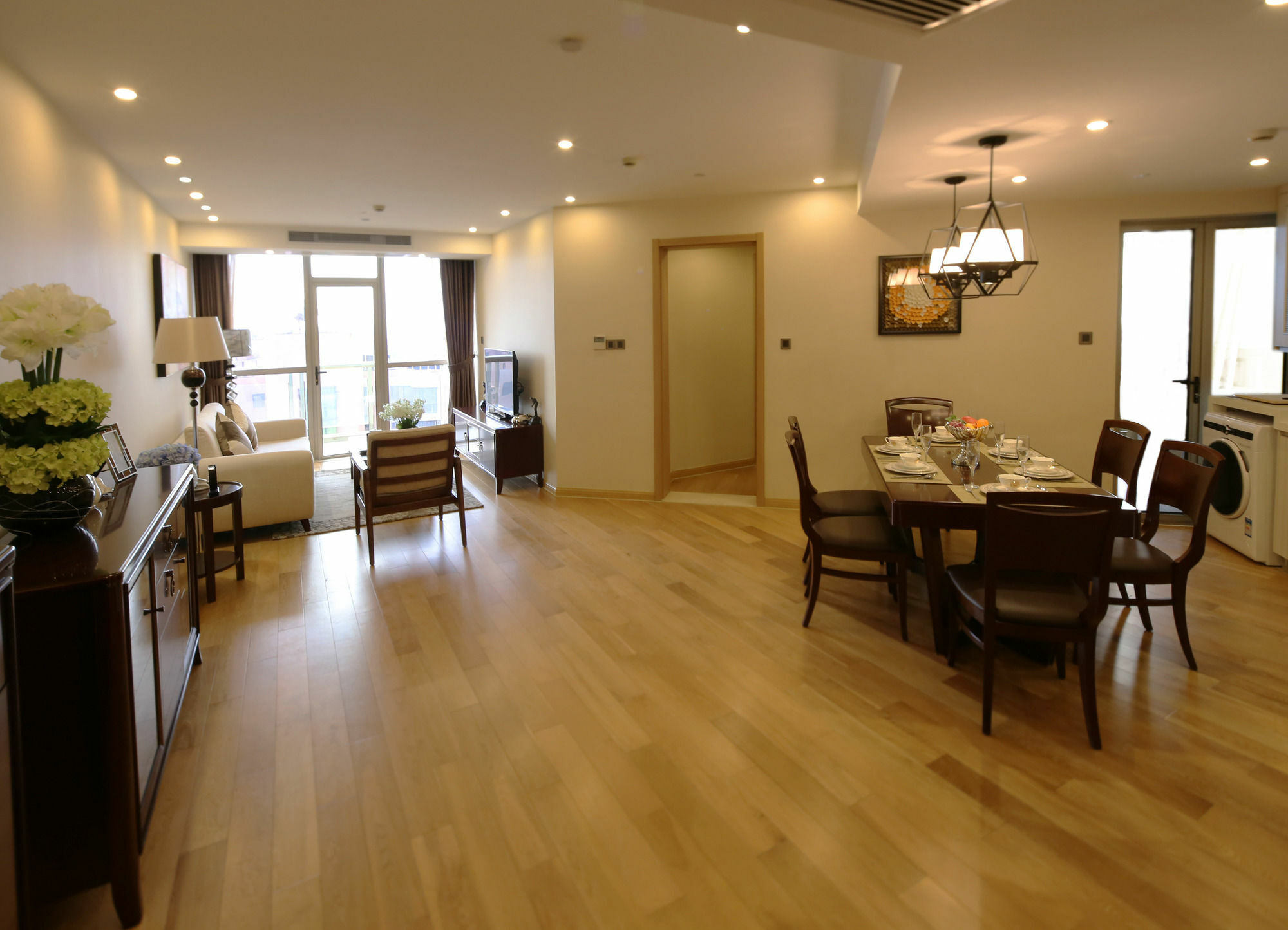 Green Court Residence Jinqiao Diamond Shanghai Exterior photo